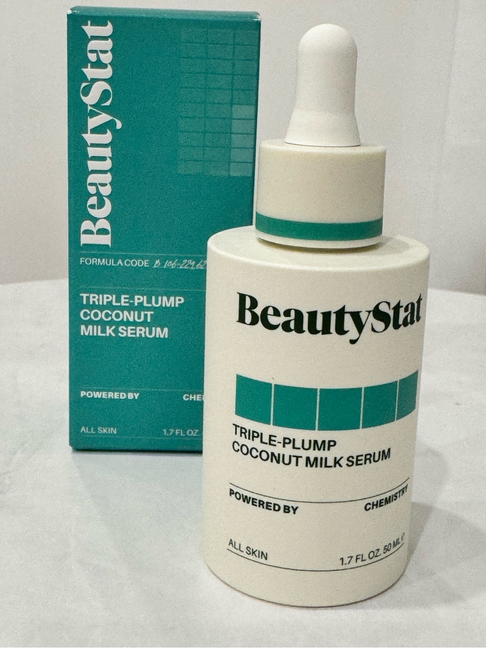 BeautyStat Triple-Plump Coconut Milk Serum 1.7 oz NEW
